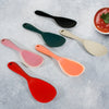 5620 Silicone Rice Paddle Spoon Non Stick Rice Spoon Heat-Resistant Kitchen Gadge Rice Spoon with Hanging Hole Perfect for Rice Mashed Potato (6 pcs set / 22 cm)