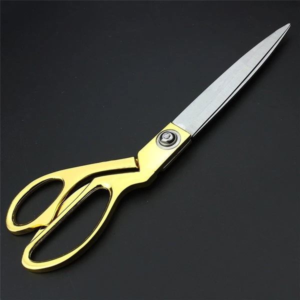 1546 Stainless Steel Tailoring Scissor Sharp Cloth Cutting for Professionals (8.5inch) (Golden) DeoDap