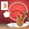 12711 Desk lamp, Cartoon USB Charging Multifunctional Reading lamp with Mobile stand and Eye Protecting yellow light