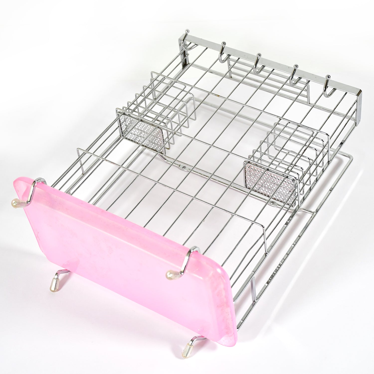 5123 Multi use Rack Fruit/Vegetable/Produce Stainless Steel Basket Rack DeoDap