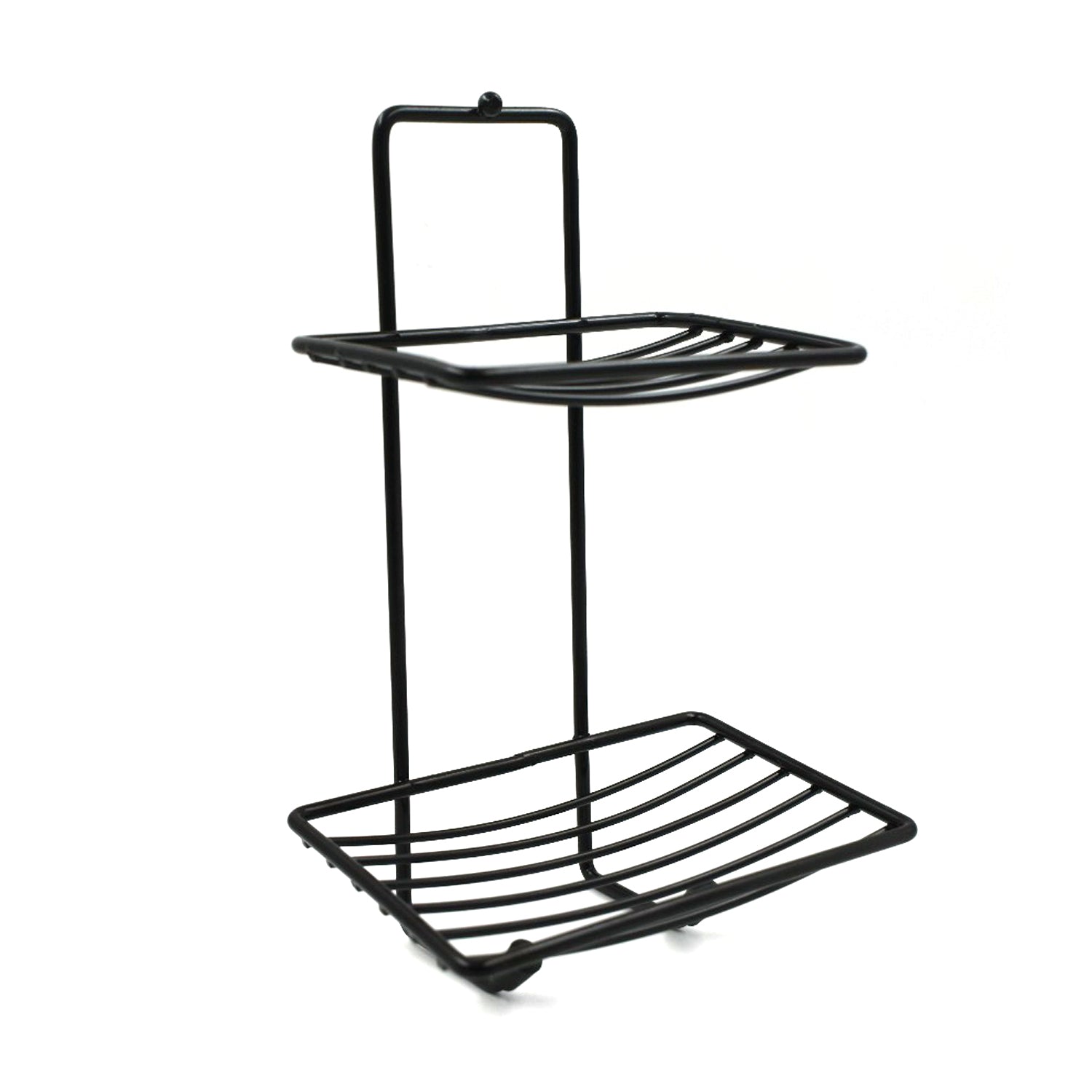 1763A 2 Layer SS Soap Rack used in all kinds of places household and bathroom purposes for holding soaps. DeoDap