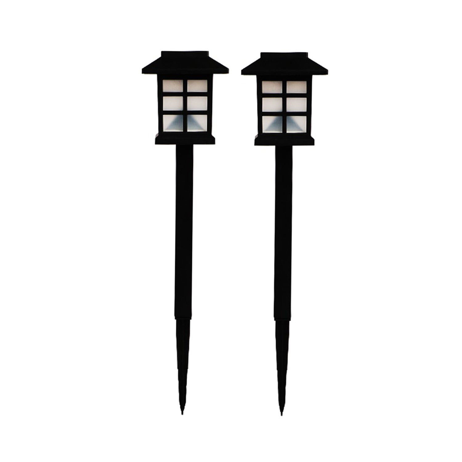 6625 Solar Garden Lights LED Outdoor Stake Spotlight Fixture for Garden Light (Pack of 2pc ) 