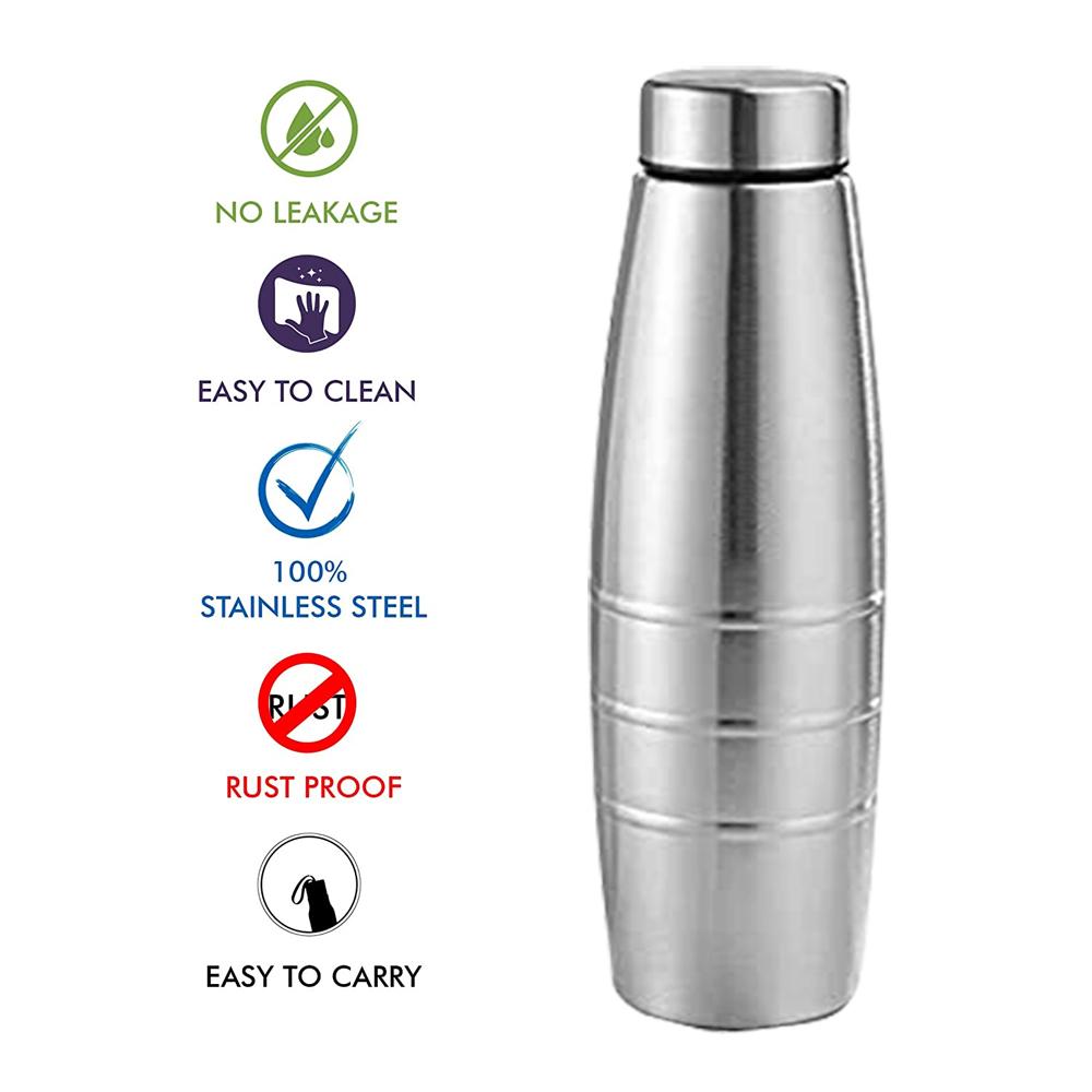 1409 Stainless Steel Water Bottle (1000 ml) DeoDap