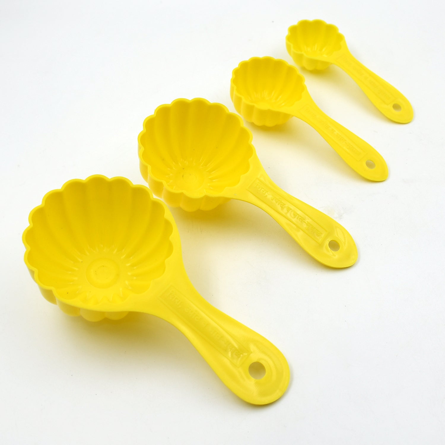 5559 Plastic Kitchen Tool Mould / Ladoo Mould Spoon Ladoo Making Spoon Set for Kitchen Multipurpose, Plastic Ladoo Mold For Making Different Variety of Ladoo (4 Pcs Set)