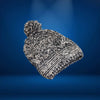 6337 Men's and Women's Skull Slouchy Winter Woolen Knitted Black Inside Fur Beanie Cap. DeoDap