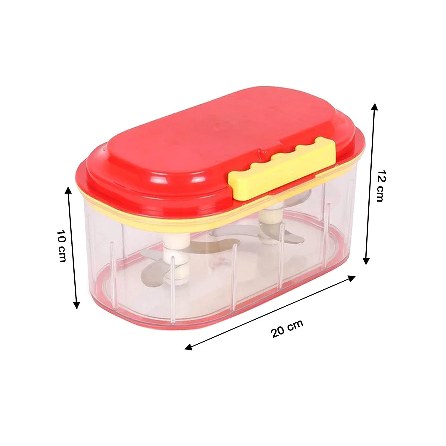 0071 Plastic Vegetable Chopper  (1000 ml) Smallb.store