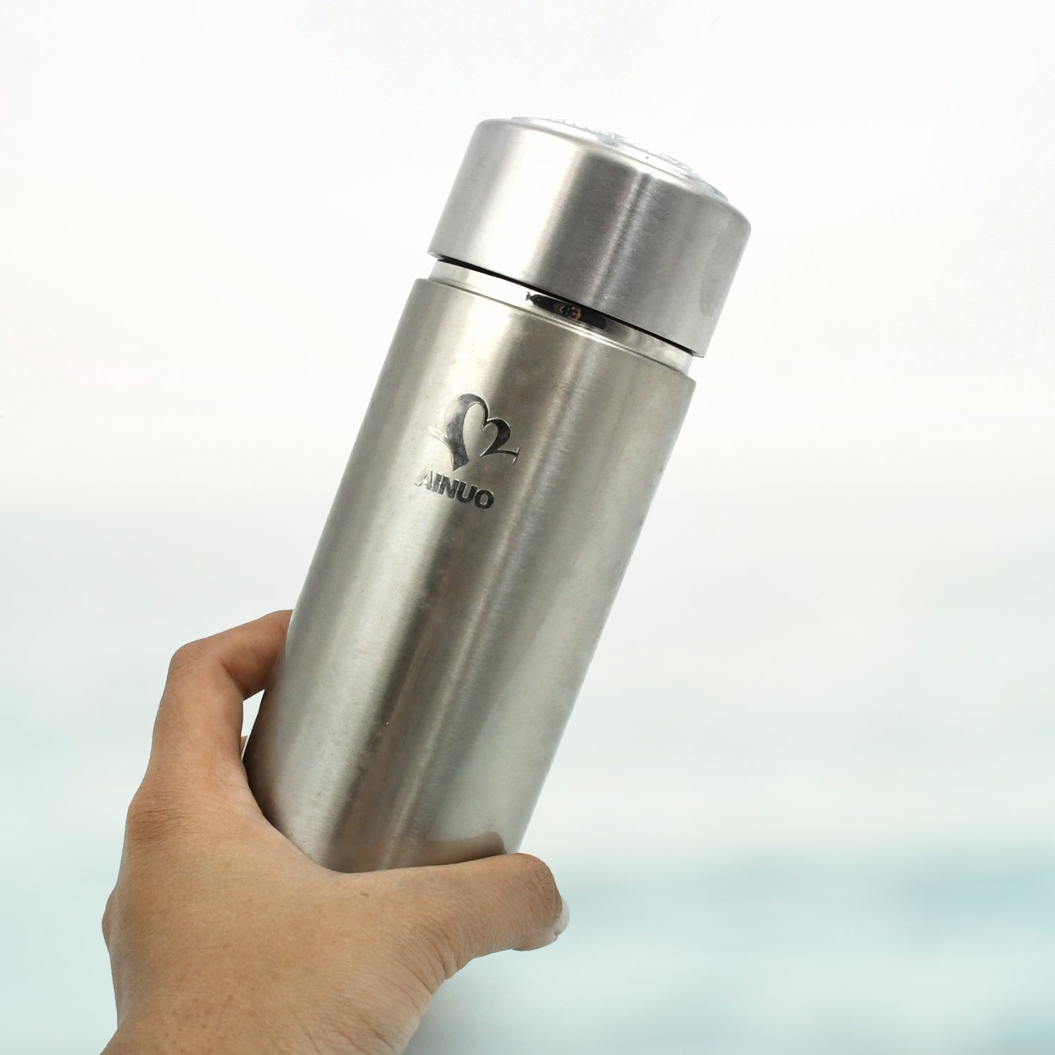 6970 Hot and Cold Stainless Steel Thermos Water Bottle Easy to Carry | Rust & Leak Proof | Tea | Coffee | Office| Gym | Home (350ml)