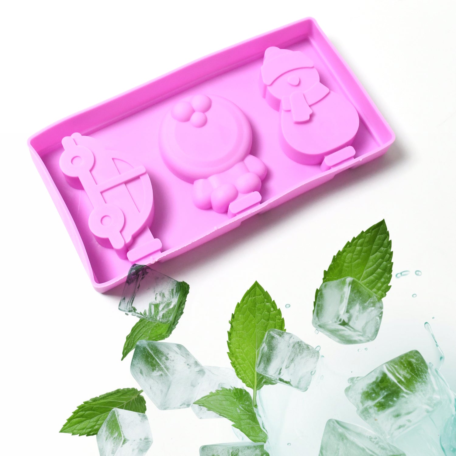 8188 Silicone Popsicle Molds, Reusable Ice Cream Molds With Sticks And Lids. A Must-Have Popsicle Mold For Summer. 