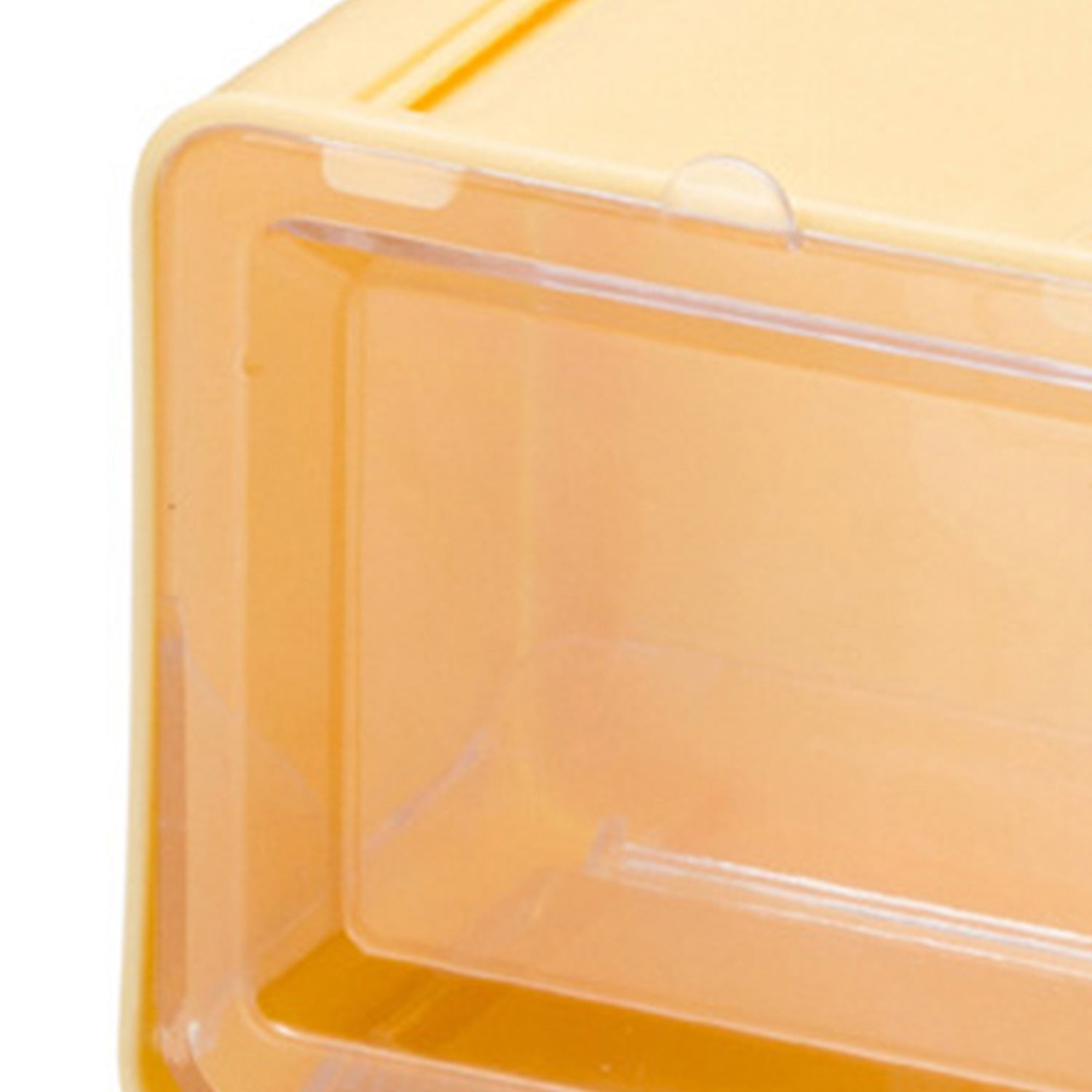 17611 Storage Box Storage Container Tape Storage Boxes Durable Convenient Plastic Transparent Lid Visible Tape Storage Box / Case for Office