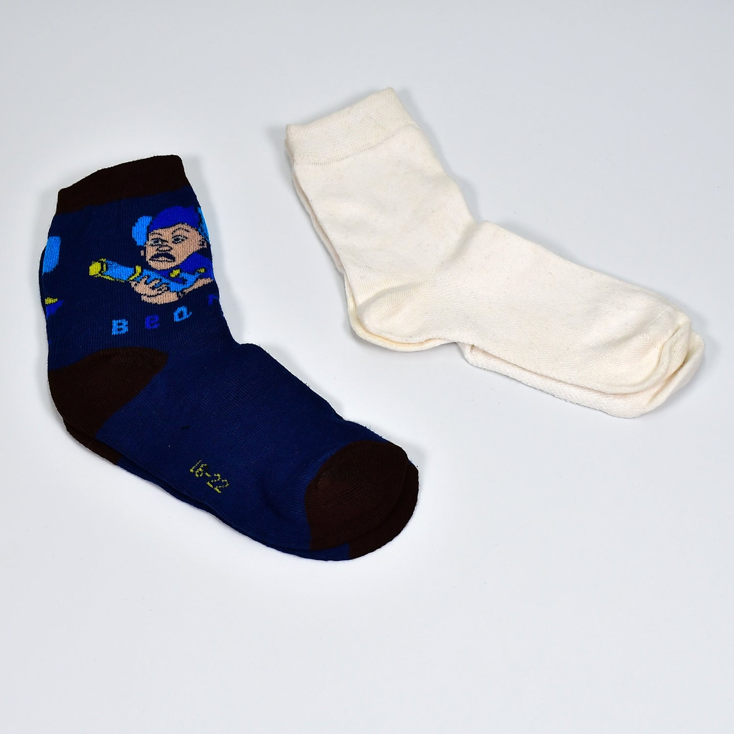 6367 1PAIR SOCKS PRINTED TRENDY MULTIPLE DESIGNER SOCKS DeoDap