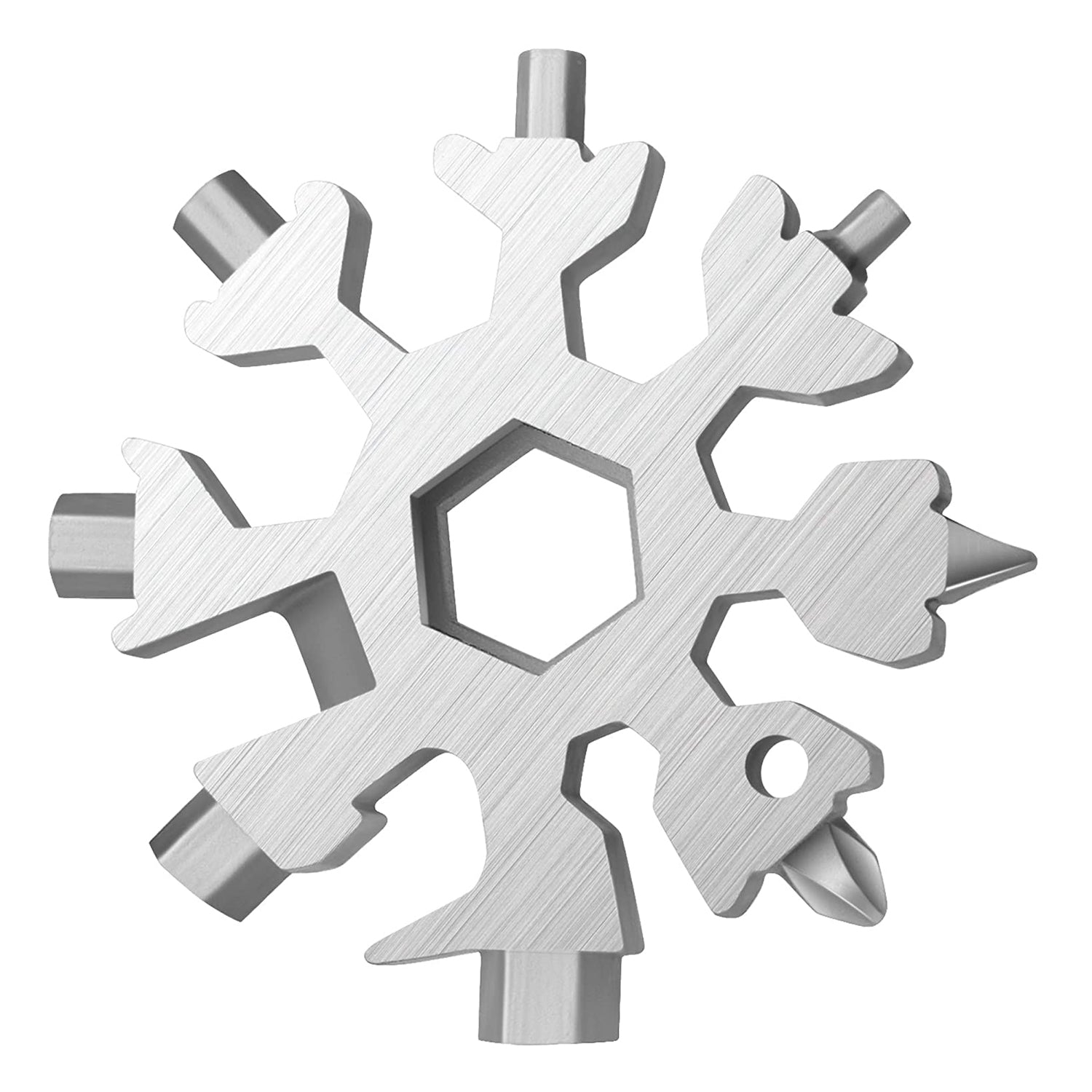 1787 Snowflake Multi-Tool Stainless Steel Snowflake Bottle Opener