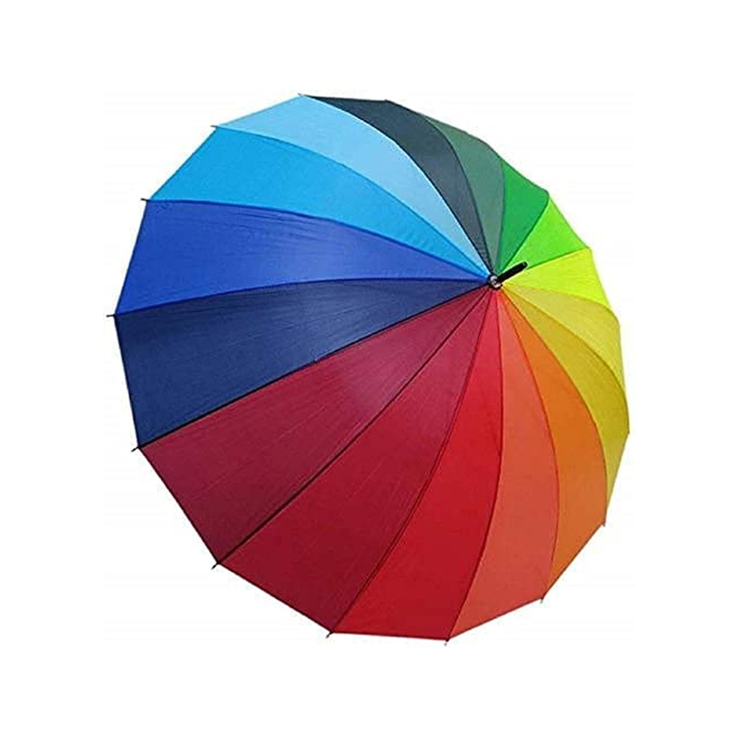 9105 Rainbow Umbrella for Men & Women (Multicolor)