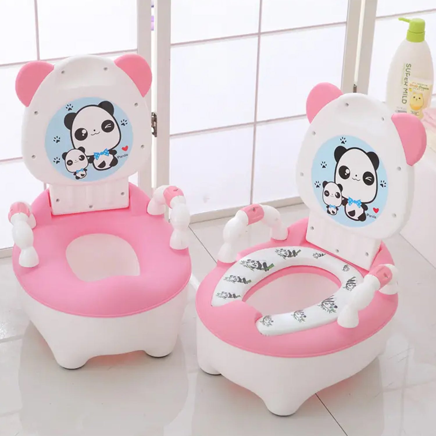 4579 Baby portable Toilet, Baby Potty Training Seat Baby Potty Chair for Toddler Boys Girls Potty Seat for 1+ year child