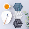 4051 Dining Table mat Heat Insulation pad Nordic Heat-Resistant Anti-Scald mats Household Kitchen Pot mats Coasters ( 1 pcs ) DeoDap