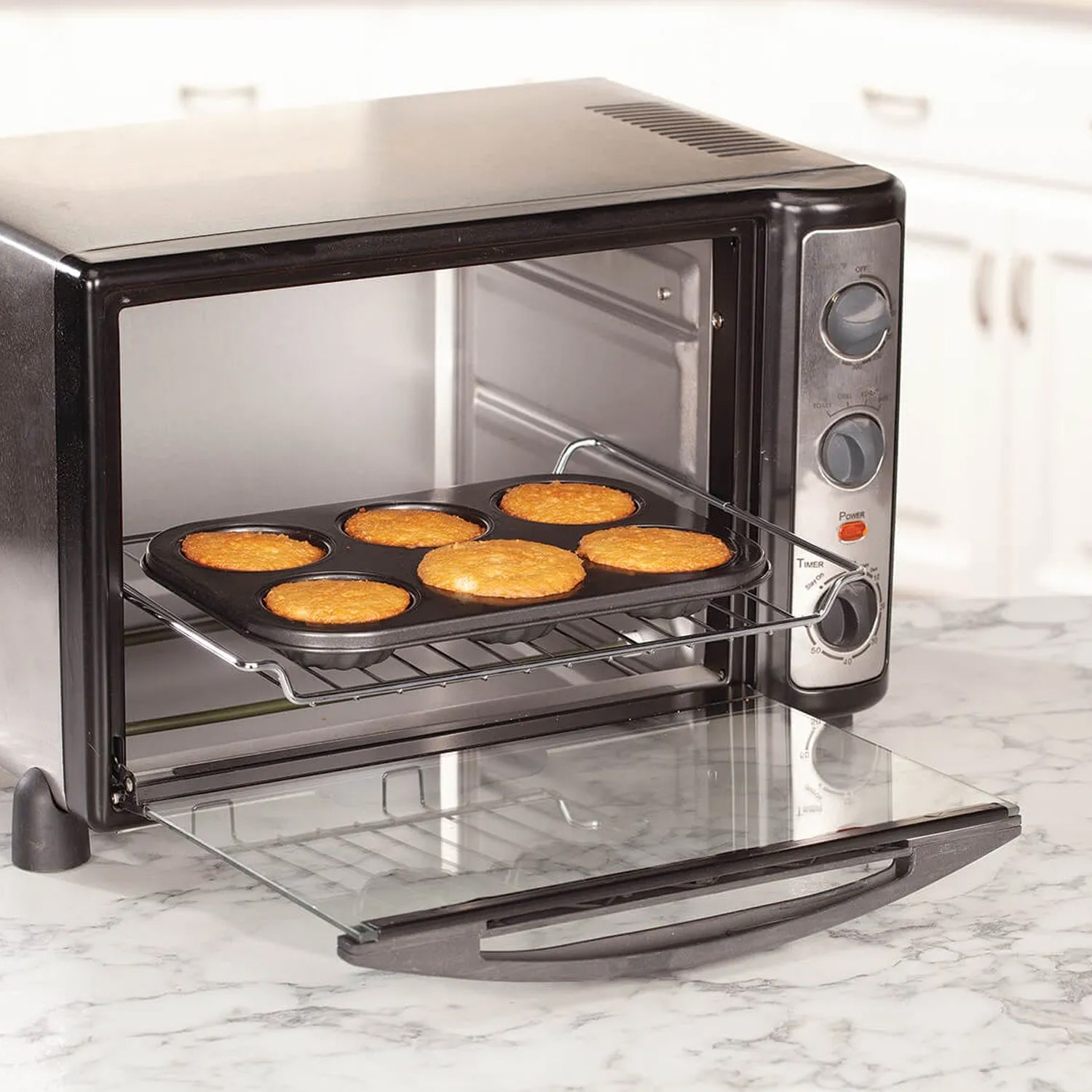 7079 6 slot Non-Stick Muffins Cupcake Pancake Baking Molds DeoDap