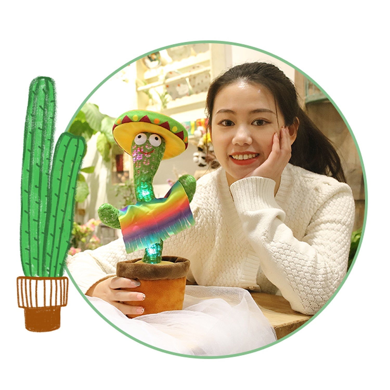 8047 Dancing Cactus Toy DeoDap