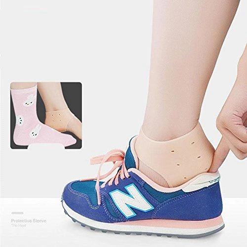 339 Moisturizing Skin Softening Silicone Gel for Dry Cracked Heel Repair (Multicolour) Smallb.store