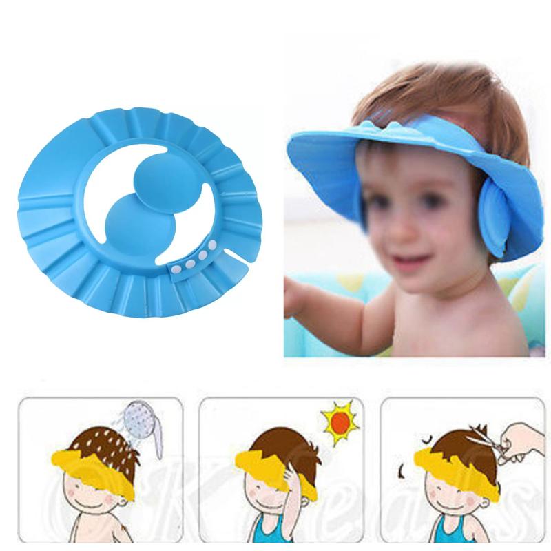 0378 Adjustable Safe Soft Baby Shower cap Smallb.store