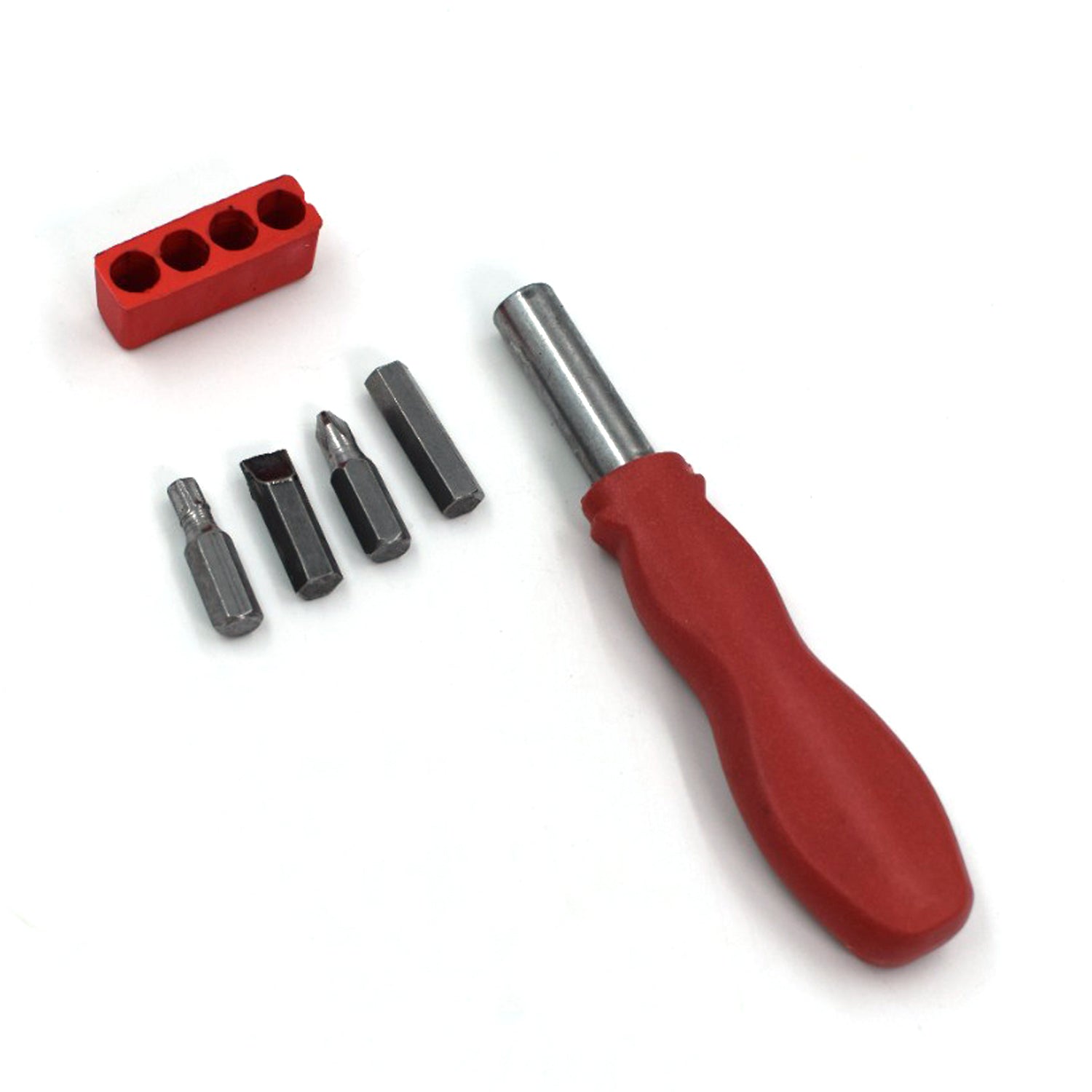 9042 4PC HELPER TOOL SET USED WHILE DOING PLUMBING AND ELECTRICIAN REPAIRMENT IN ALL KINDS OF PLACES LIKE HOUSEHOLD AND OFFICIAL DEPARTMENTS ETC. DeoDap