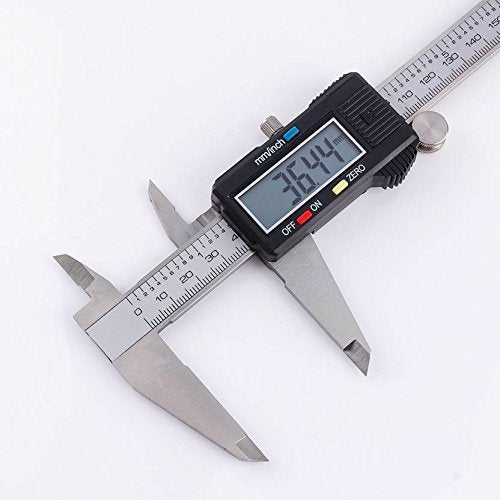 1548 Digital Vernier Caliper for Taking Internal, External Depth Thickness DeoDap