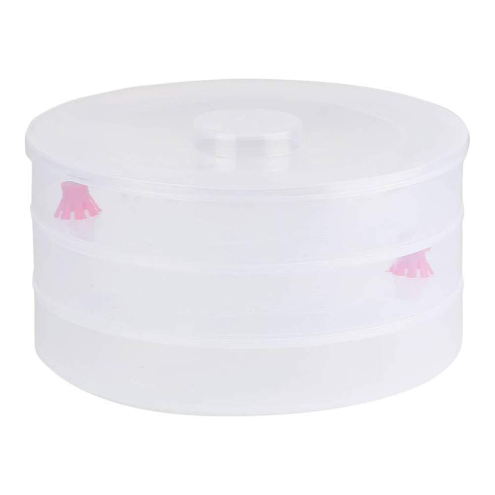 093 Plastic 3 Compartment Sprout Maker, White Smallb.store