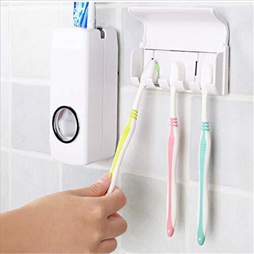 174 Toothpaste Dispenser & Tooth Brush Holder Smallb.store WITH BZ LOGO