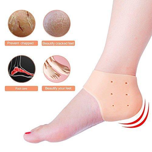 339 Moisturizing Skin Softening Silicone Gel for Dry Cracked Heel Repair (Multicolour) Smallb.store