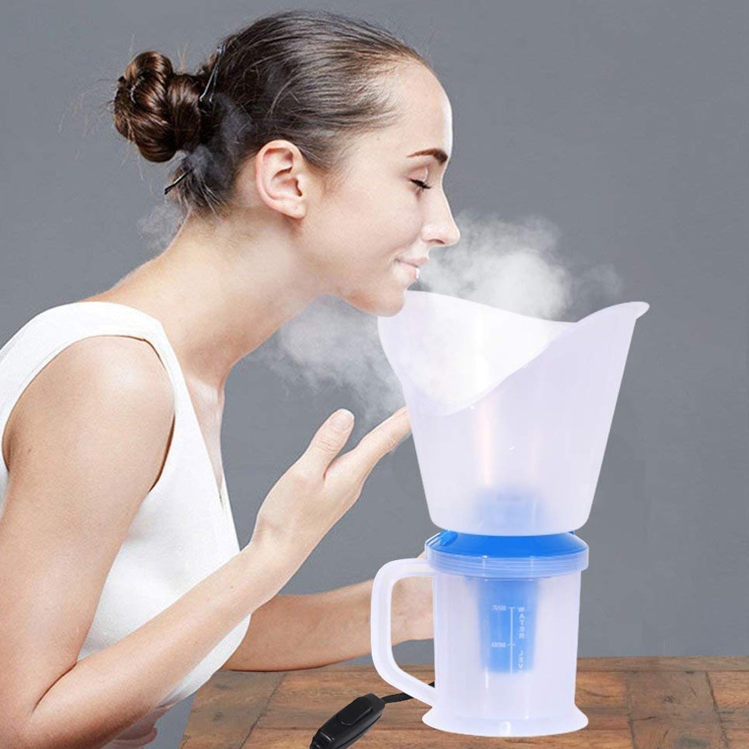 6125 3 in 1 Vaporiser used in inhaling specially during cold and ill body types etc. DeoDap