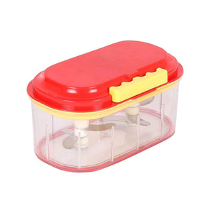 0071 Plastic Vegetable Chopper  (1000 ml) Smallb.store