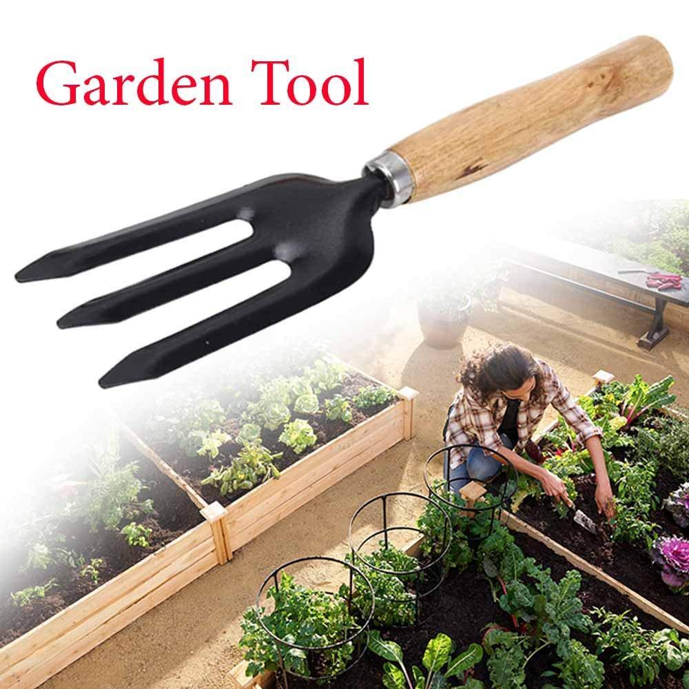 1571 Gardening Tools Seed Handheld Shovel Rake Spade Trowel with Pruning Shear DeoDap