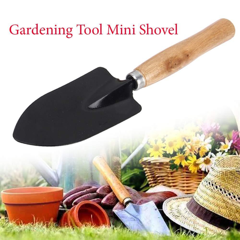 1571 Gardening Tools Seed Handheld Shovel Rake Spade Trowel with Pruning Shear DeoDap