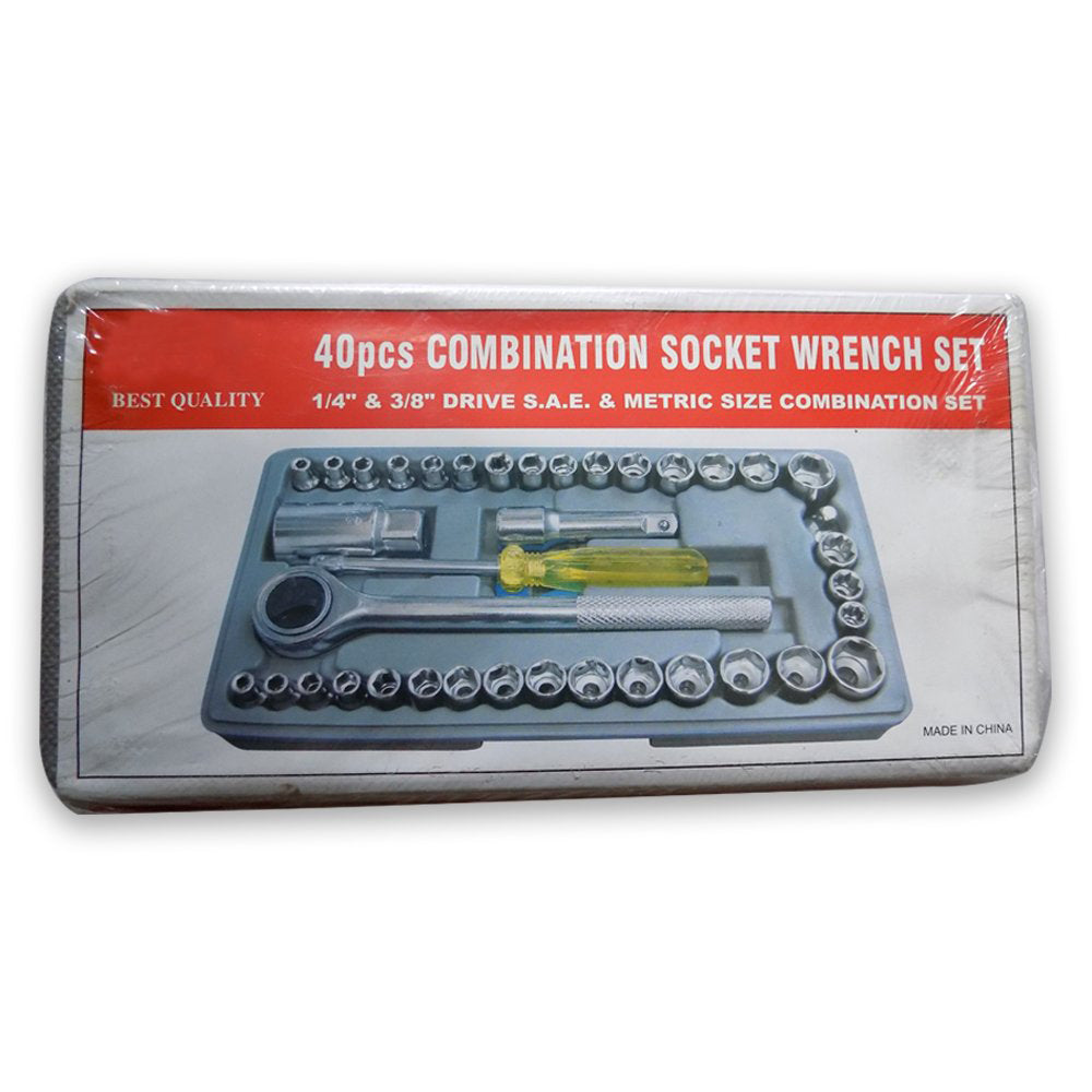 0421 Socket Combination Toolkit (40 pcs)