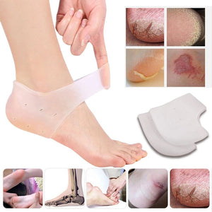 339 Moisturizing Skin Softening Silicone Gel for Dry Cracked Heel Repair (Multicolour) Smallb.store