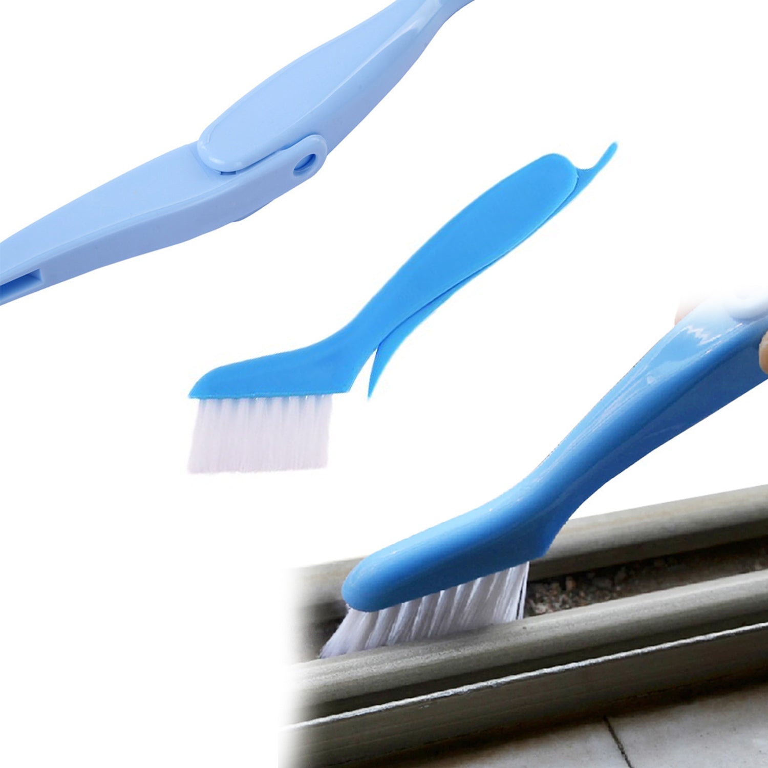 6043 Folding Brush and cleaner for cleaning and washing purposes with effective performance. 