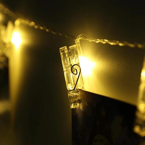 6015 Fairy Warm White Clip Lights for Photos DeoDap