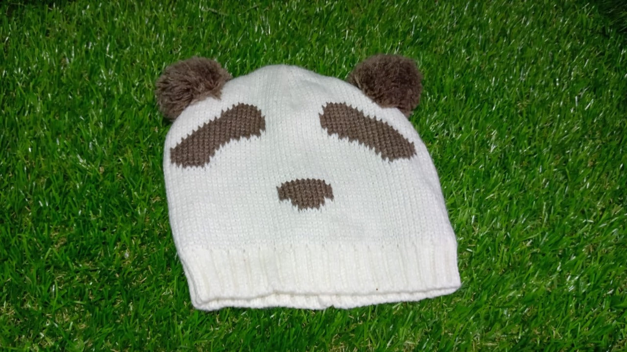 6349 Kids Winter Warm Soft Woolen Cap for Baby Boys and Girls DeoDap