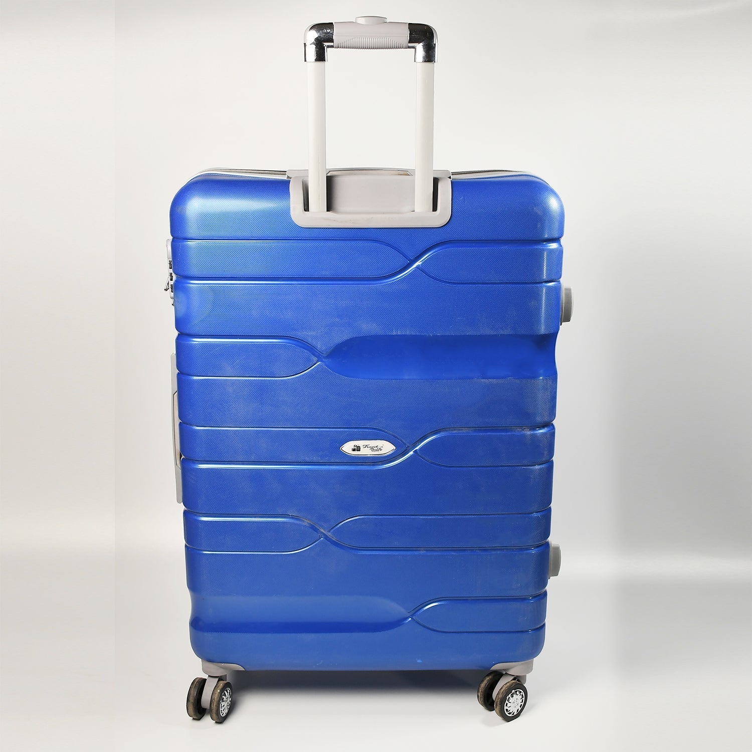 1101 Luxury Traveling bag  4 Wheel Trolley Bag Large Bag Store Extra Luggage In Bag For Traveling Use Large Bag DeoDap