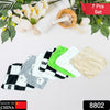 8802  Cotton Hand Towel Microfiber wash Basin Hanging Hand Towel Napkin Microfiber Cloth Cartoon Kitchen Accessories, Travel Friendly | Home & Kitchen Use ( 7 pcs Set )